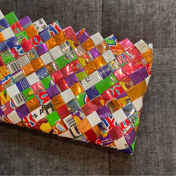 Vintage Candy Wrapper Clutch Handbag - Picture 2 of 7